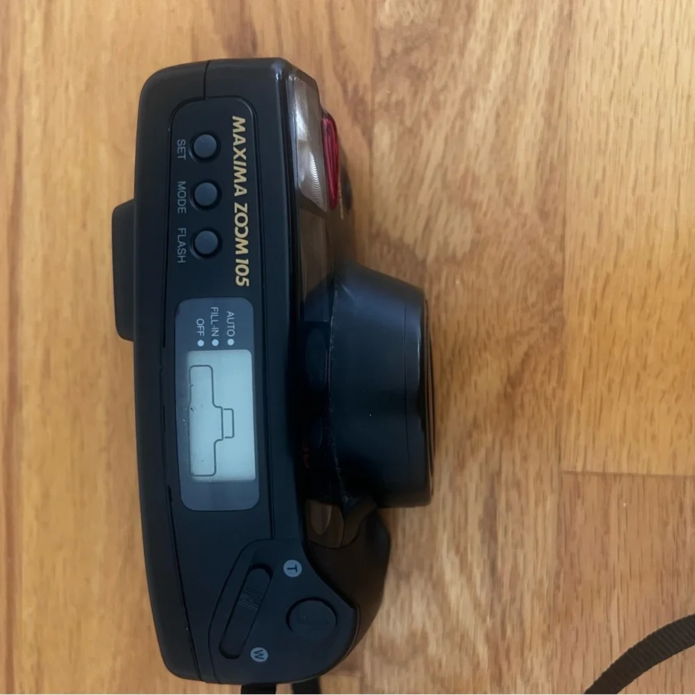 📸 Vintage Samsung Maxima Zoom 105 35mm Film Camera | Super Macro 90s Retro Style